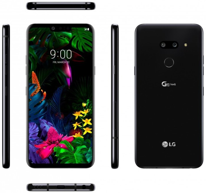 Fcc three lg g8 thinq models